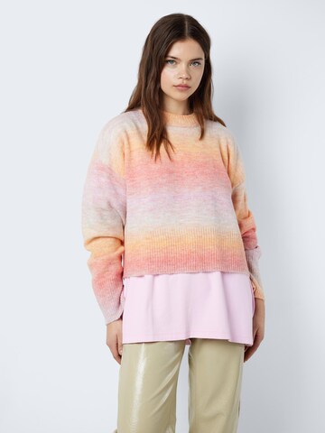 Pull-over Noisy may en rose : devant