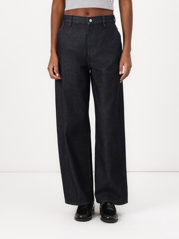 Wide Leg Jean Calvin Klein Jeans en bleu : devant