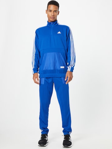 ADIDAS SPORTSWEAR - Chándal en azul: frente