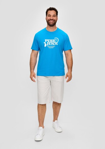 s.Oliver T-Shirt in Blau
