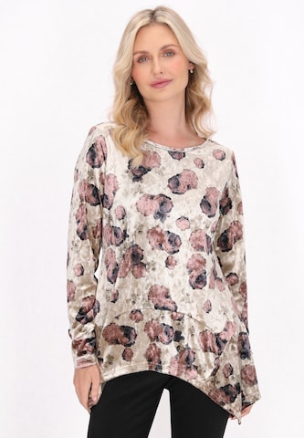 Usha Blouse in Beige: voorkant