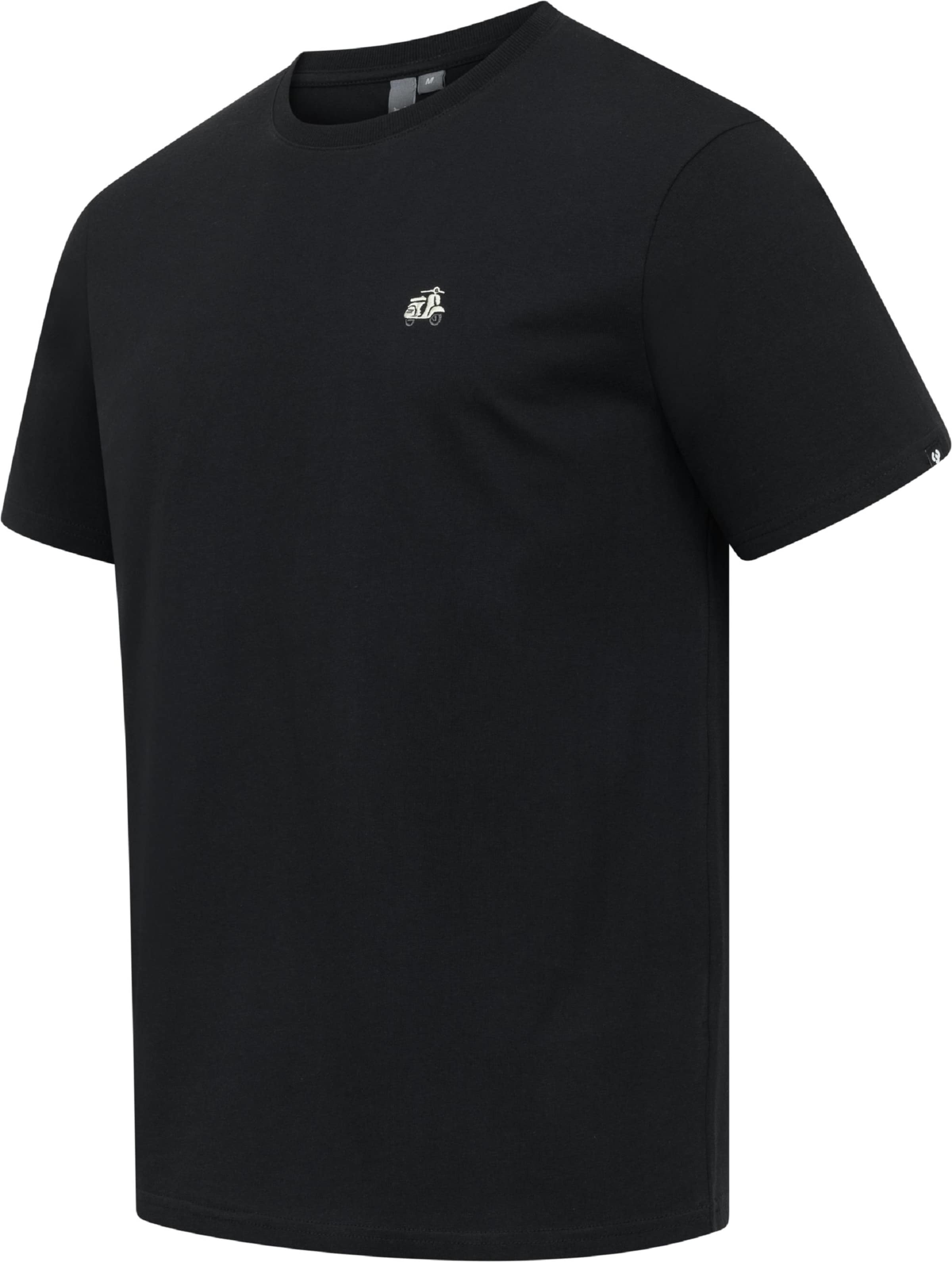 Ragwear T-Shirt in Schwarz