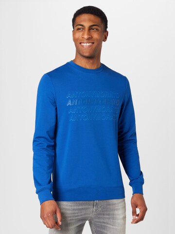 ANTONY MORATO Sweatshirt in Blauw: voorkant