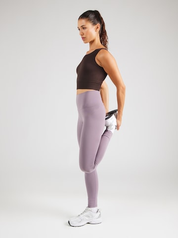 ONLY PLAY Skinny Sporthose 'ONPJAM-2-MINA' in Lila