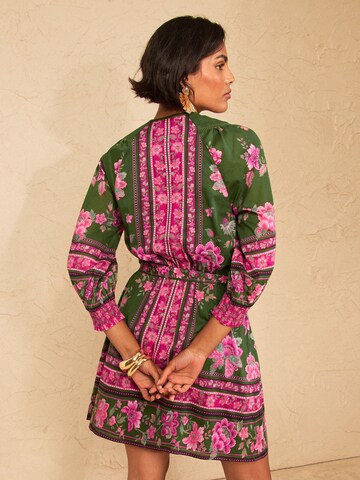 love & roses - Vestido en verde