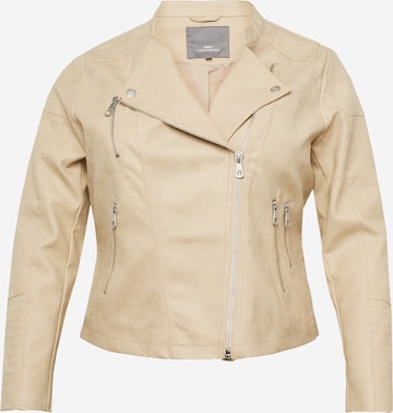 ONLY Carmakoma Between-Season Jacket 'AVANA' in Beige: front