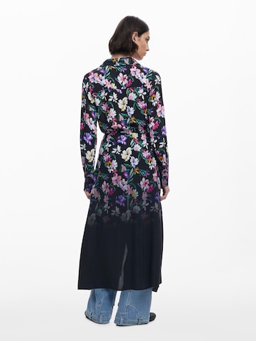 Desigual Košilové šaty – černá