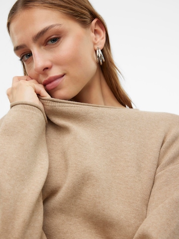 VERO MODA Sweater 'VMSABA' in Beige