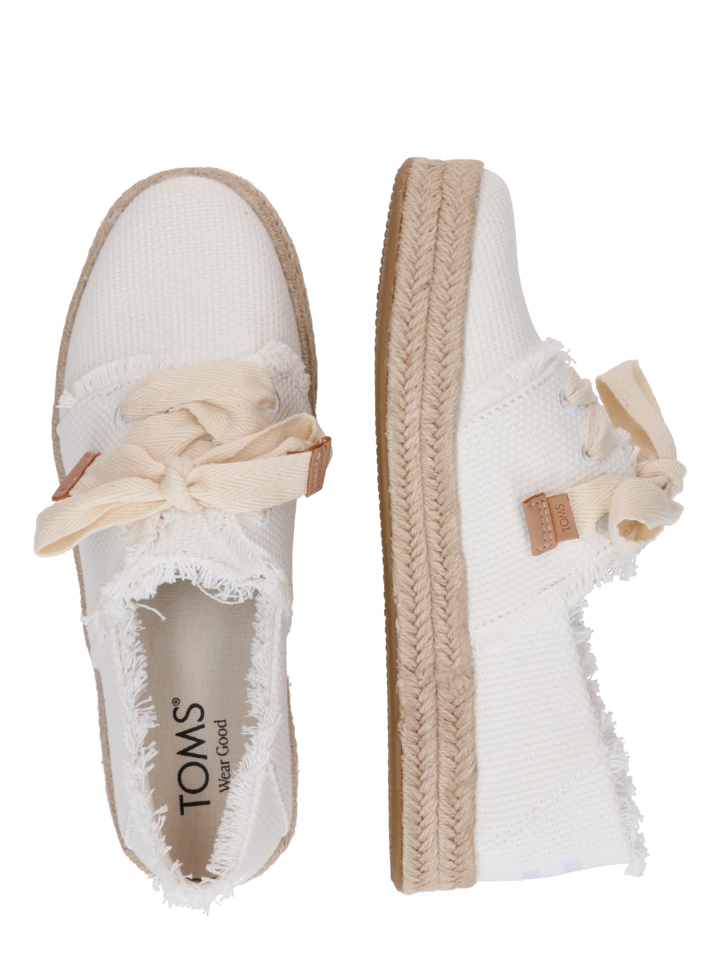 Espadrilles TOMS en blanc