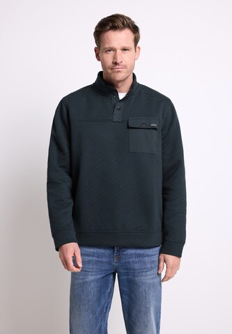 Street One MEN Pullover in Blau: Vorderseite