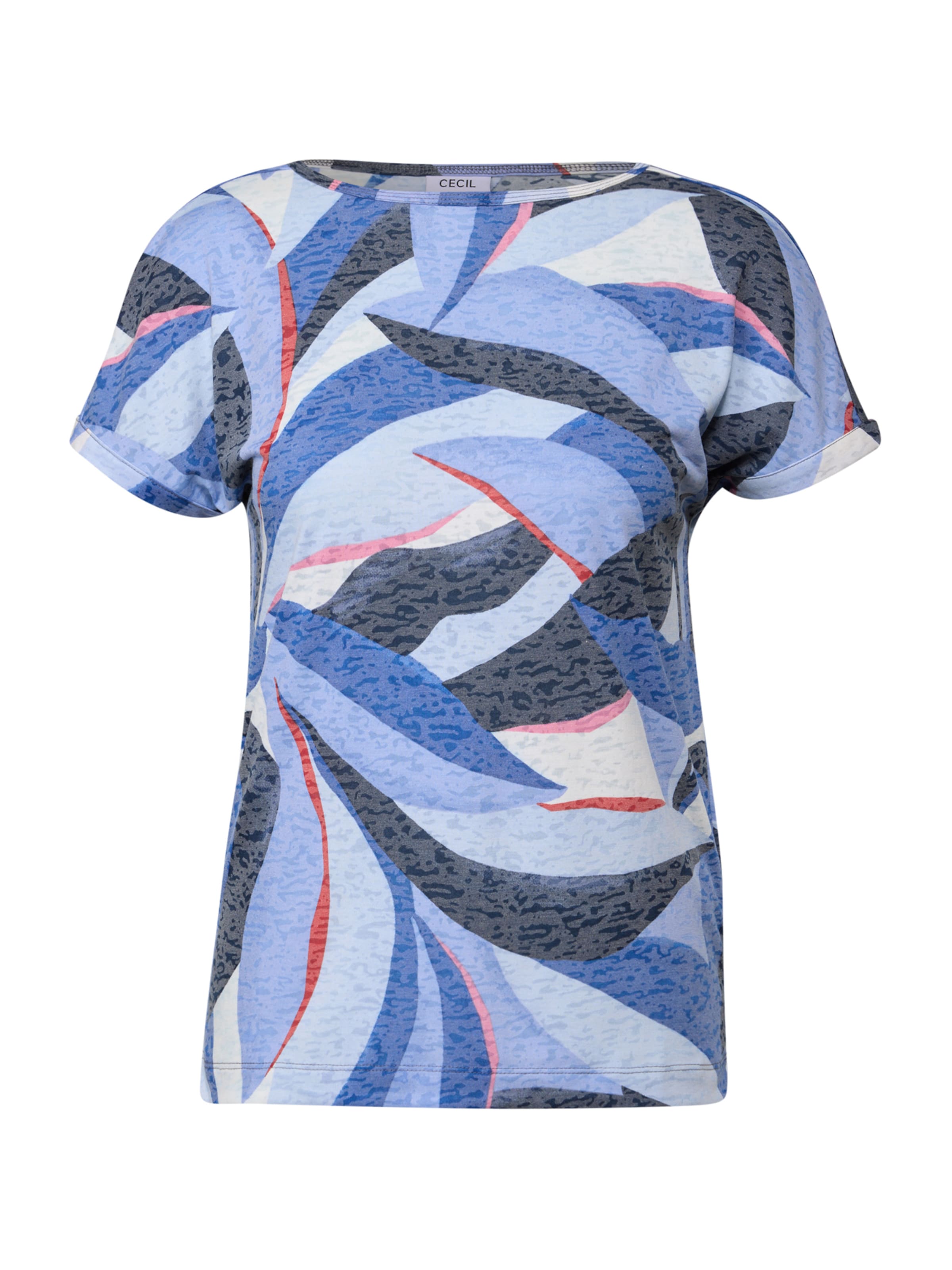 CECIL T-shirt i blå: framsida