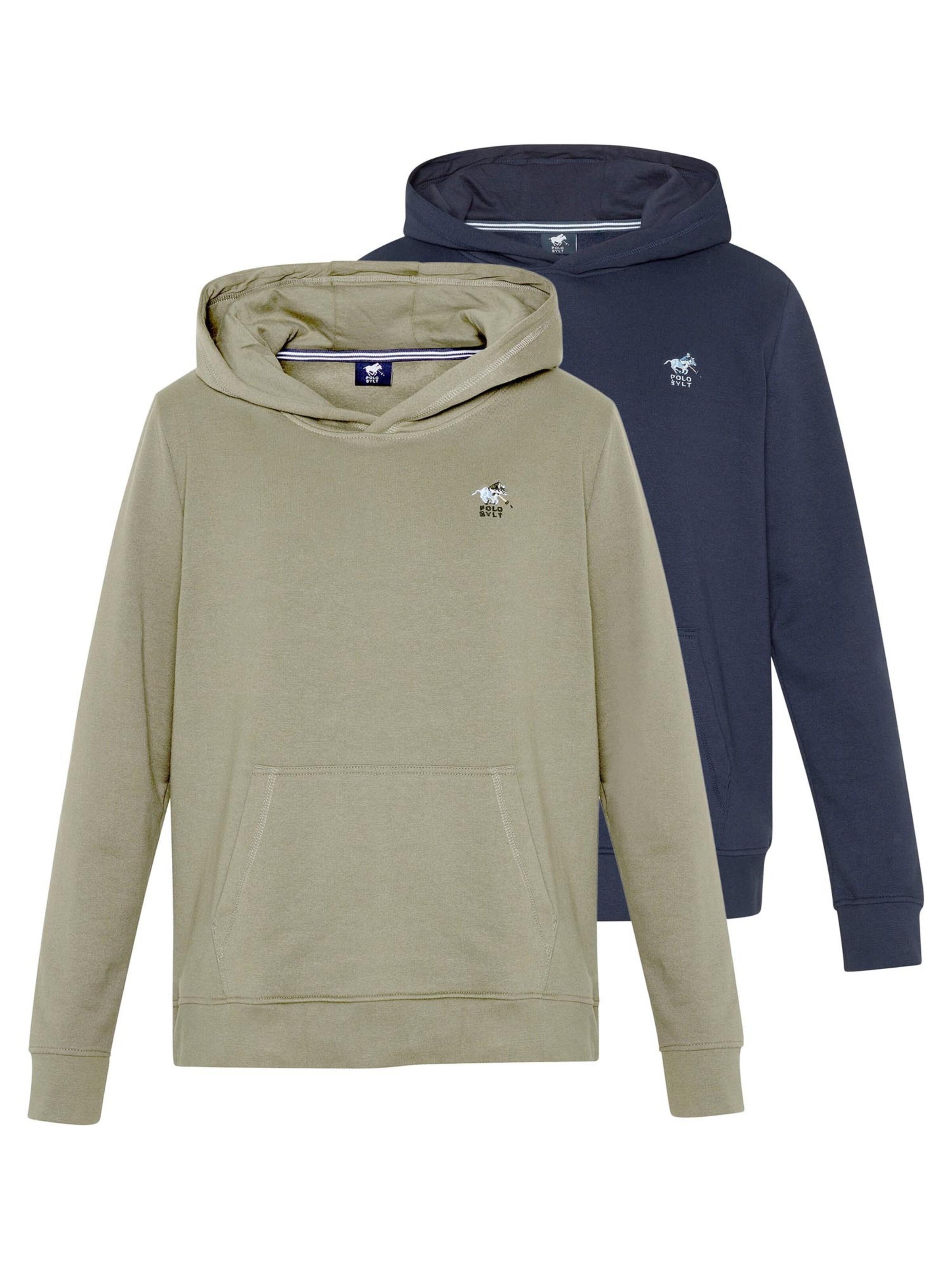 Polo Sylt Sweatshirt 'Basic' in Blue: front