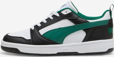 PUMA Sneaker 'Rebound v6' in grün / schwarz / weiß, Produktansicht