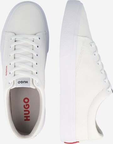 HUGO Red Sneakers 'Dyer' in White