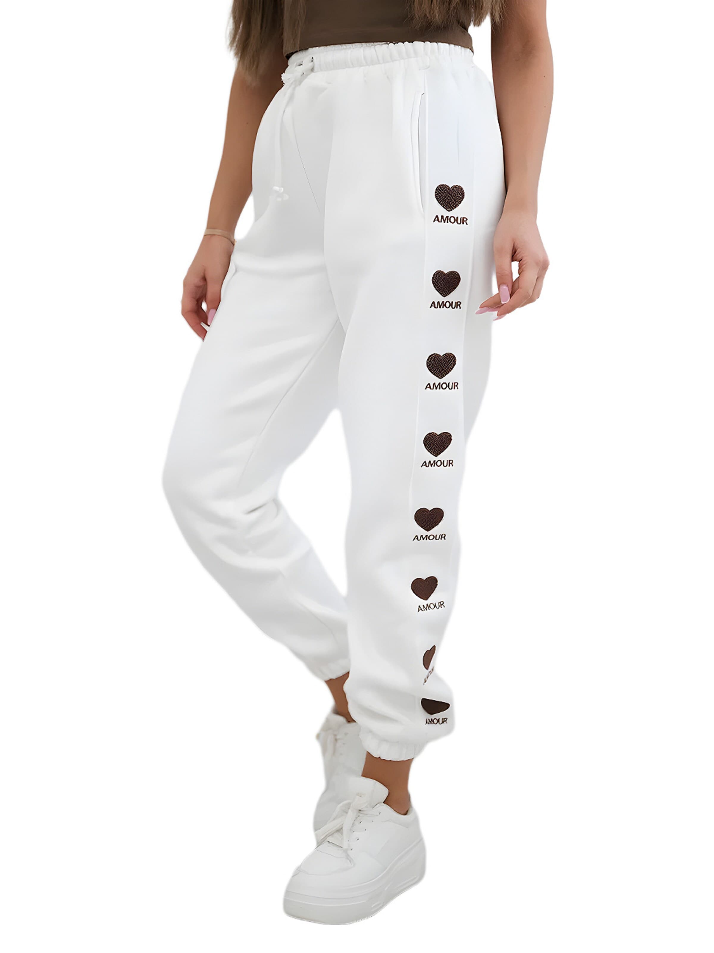 Lumera Trousers in Beige