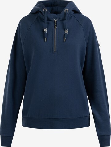 Sweat-shirt DreiMaster Vintage en bleu : devant