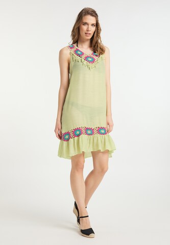 usha FESTIVAL Summer Dress in Green