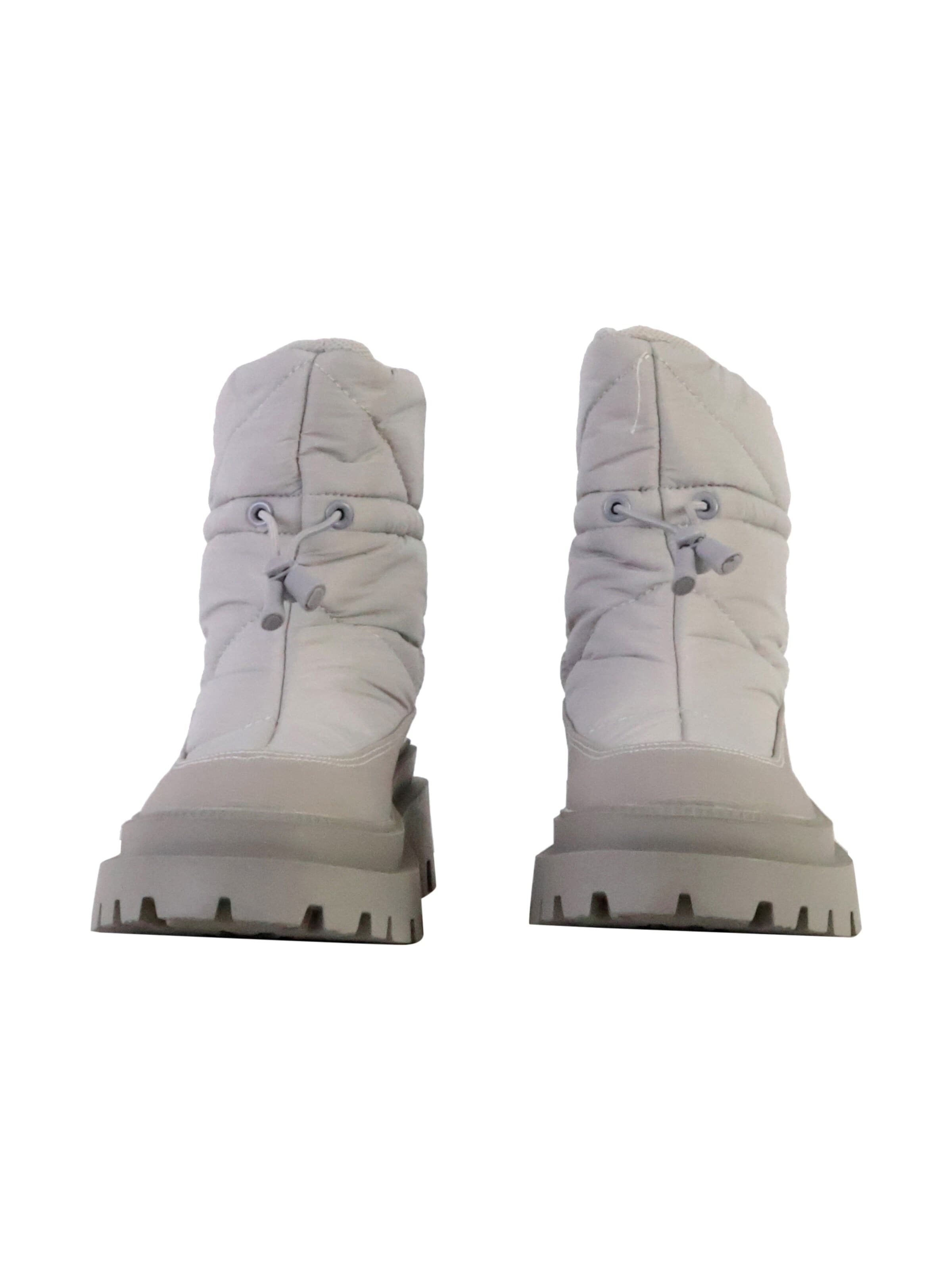 SUPERGA Botki po kostki w kolorze szary