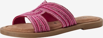 Tamaris Pantolette in Pink: Vorderseite