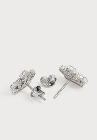 Juicy Couture Örhängen 'Crystal Motif Crown Stud' i silver