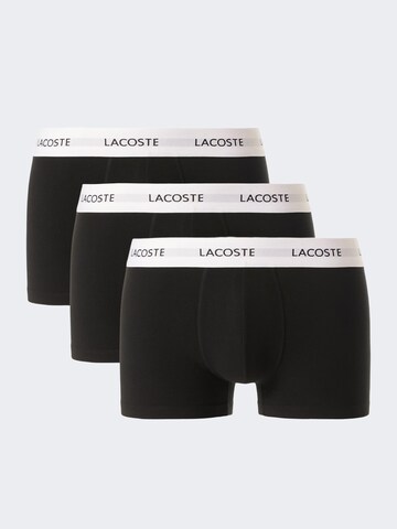 Boxers LACOSTE en noir