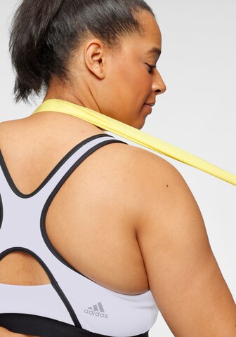 ADIDAS PERFORMANCE Bustier Sportmelltartók 'Believe This' - fehér