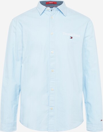 Tommy Jeans Koszula w kolorze niebieski: przód