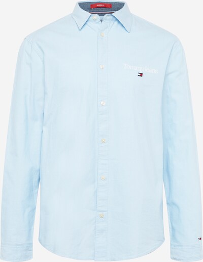 Tommy Jeans Skjorte i pastellblå, Produktvisning