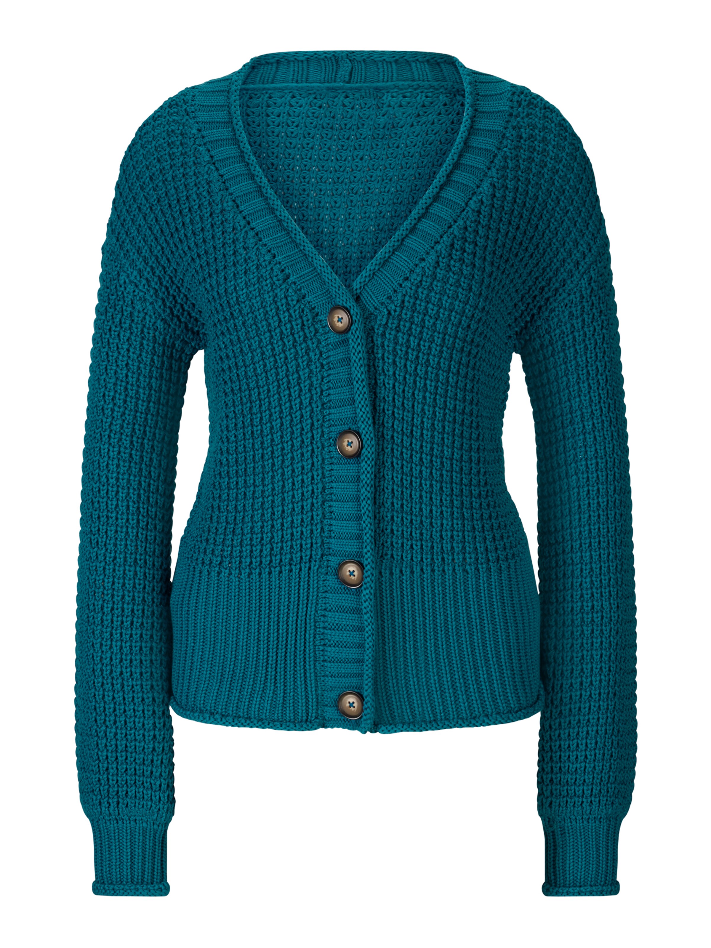 heine Strickjacke in Blau: Vorderseite