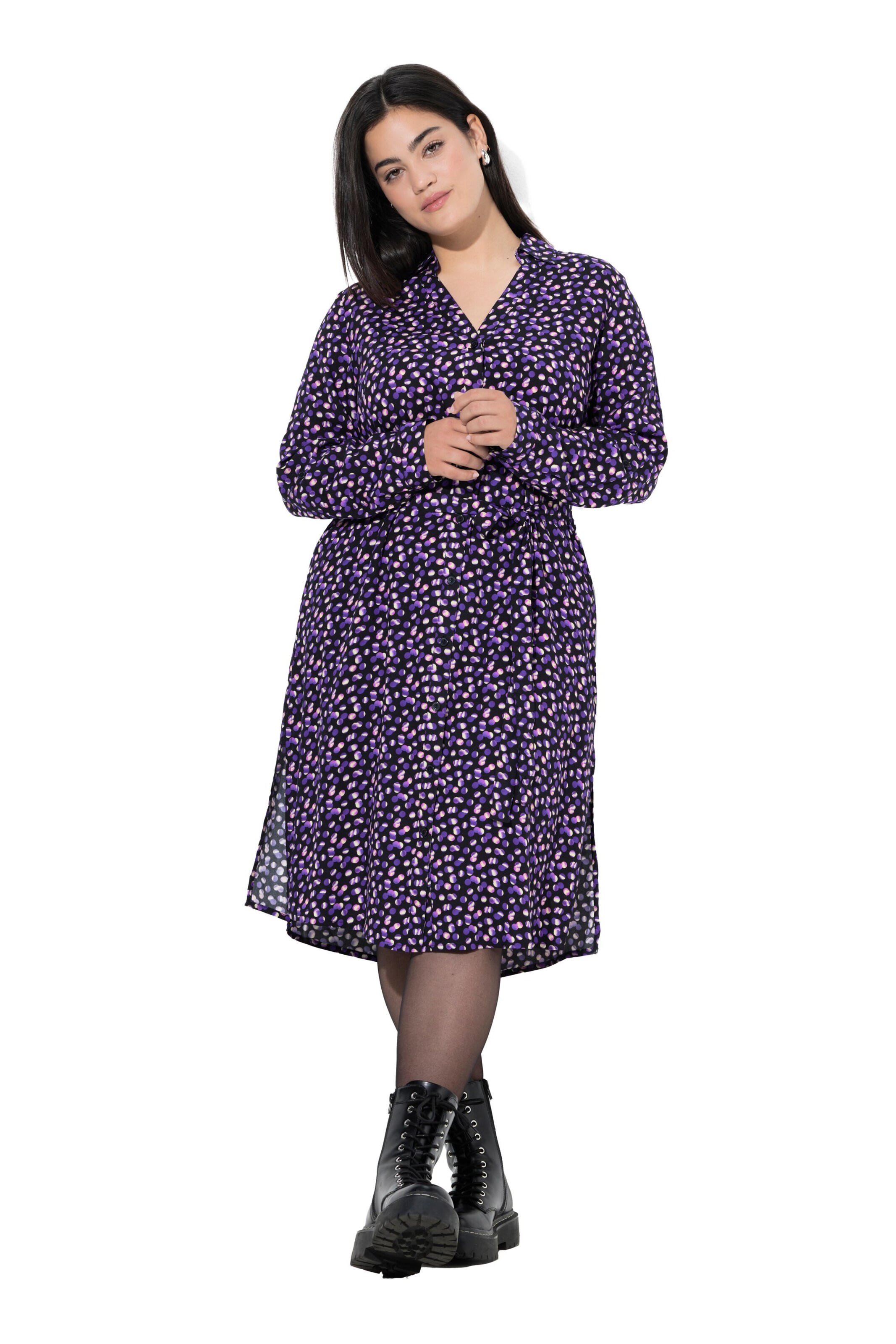 Angel of Style Jurk in Lila: voorkant