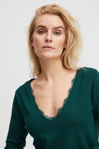 Pull-over 'Sara' PULZ Jeans en vert