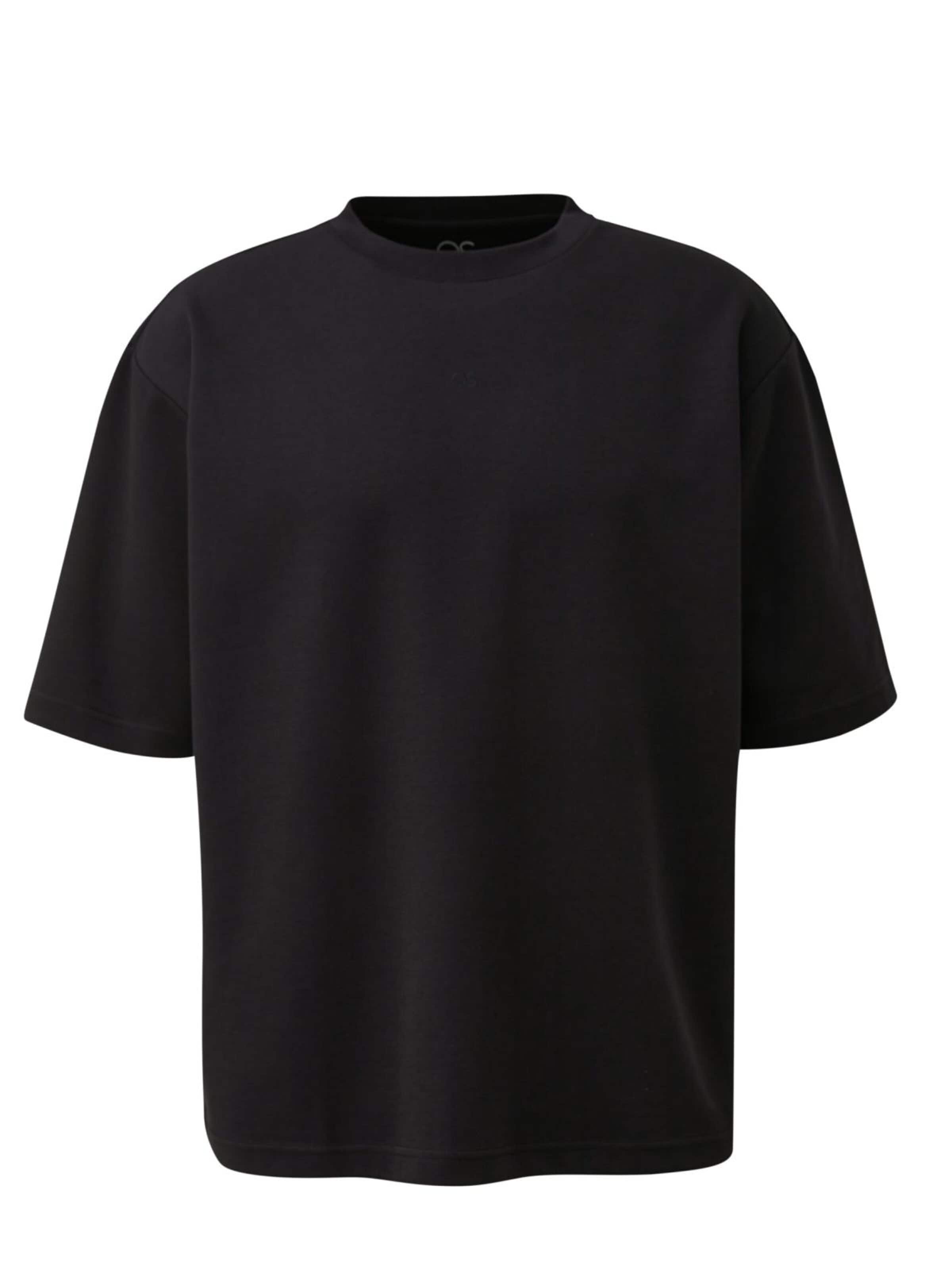 QS Shirt in S in de kleur Zwart, Productweergave
