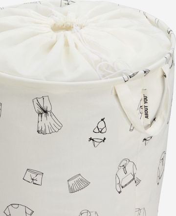 ABOUT YOU Laundry basket 'Comfy L' in White