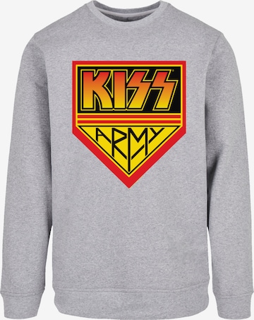 F4NT4STIC Sweatshirt 'Kiss' in Grau: Vorderseite