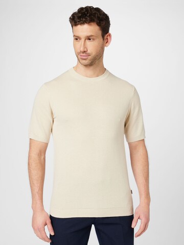 Casual Friday Sweater 'Karl' in Beige: front