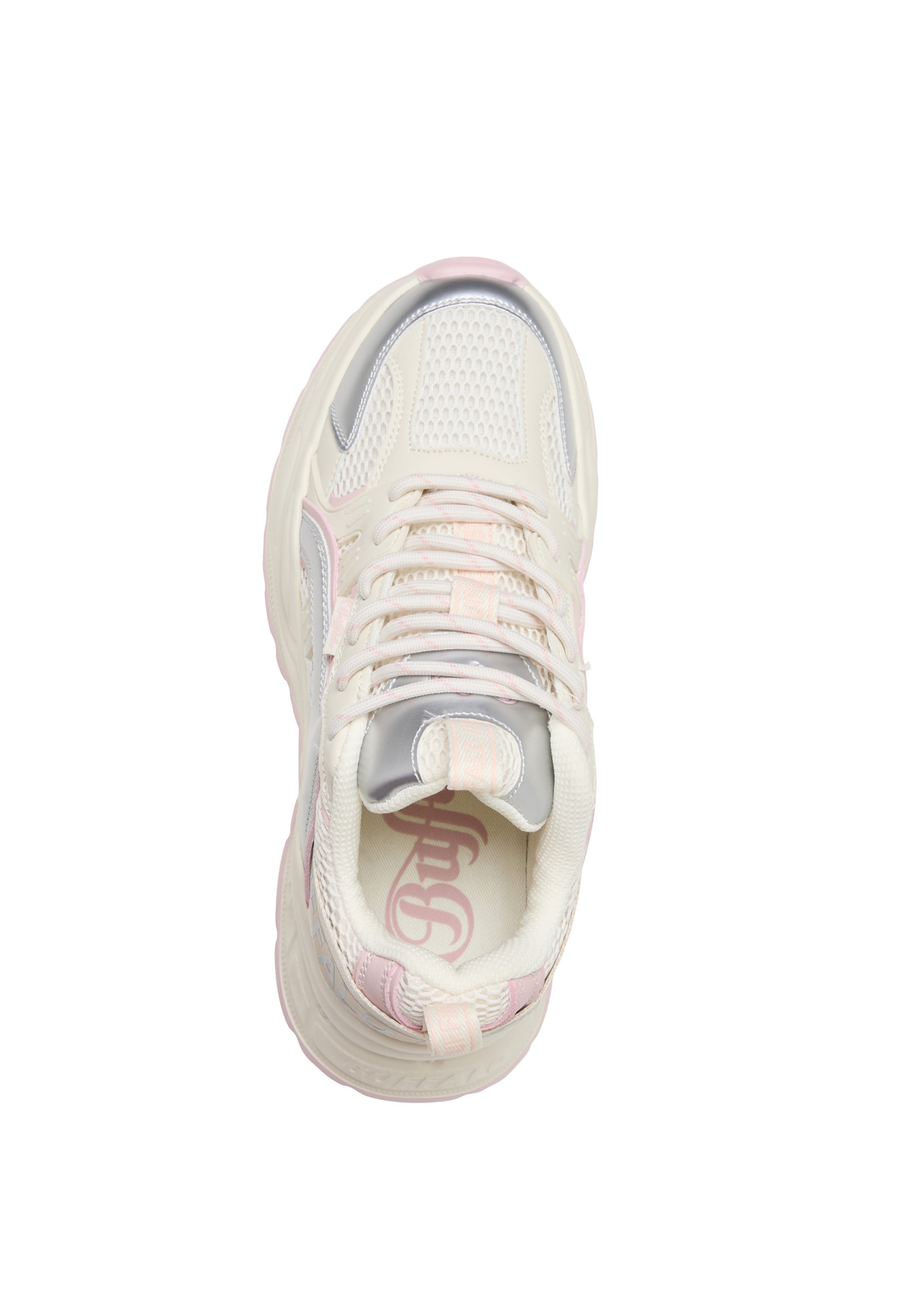 Baskets basses 'Yuno' BUFFALO en blanc