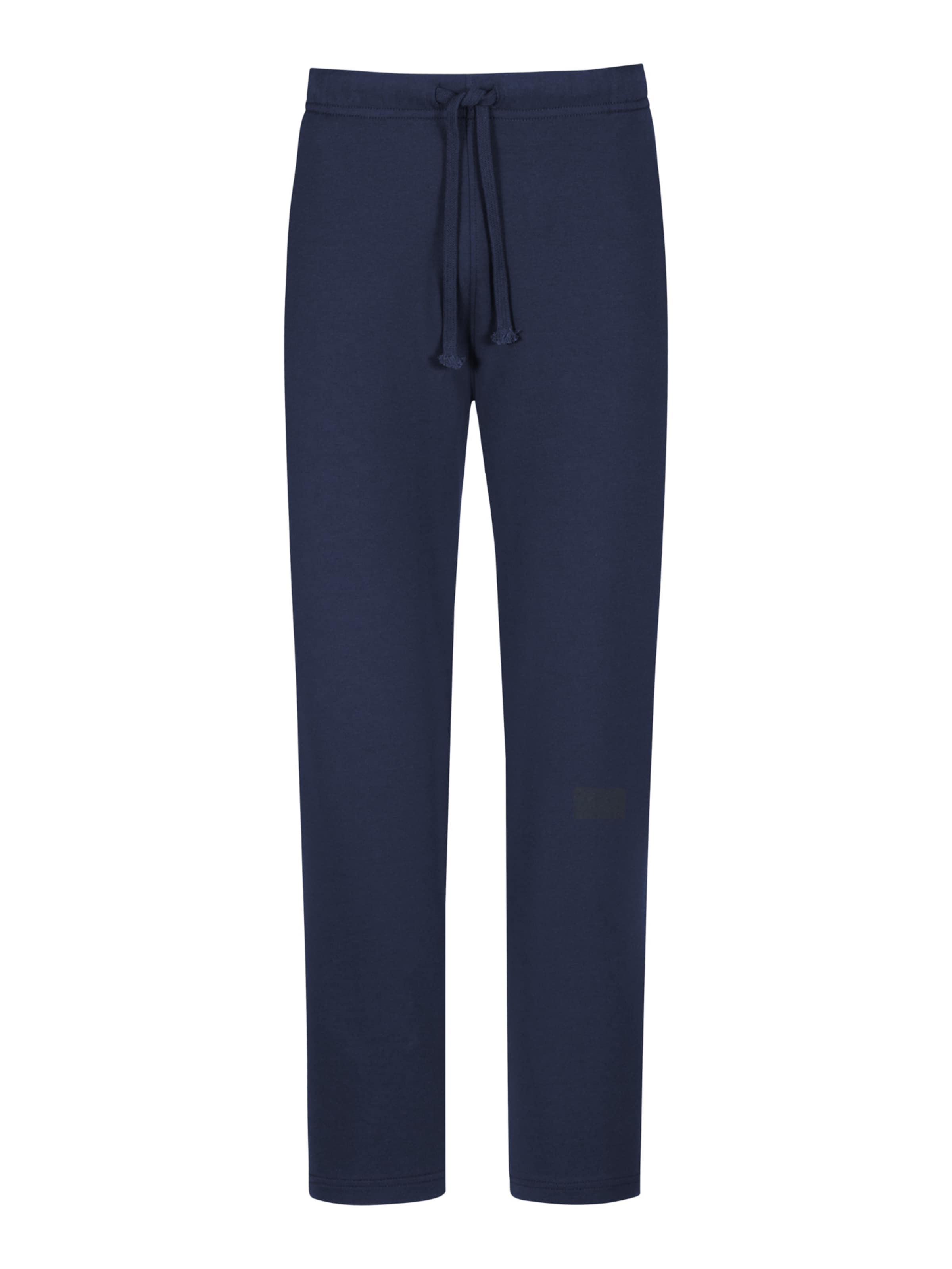 Mey Pajama pants in Blue: front