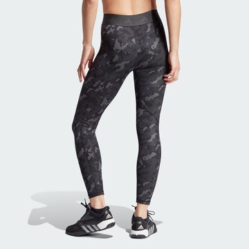 ADIDAS PERFORMANCE Skinny Sporthose in Grau