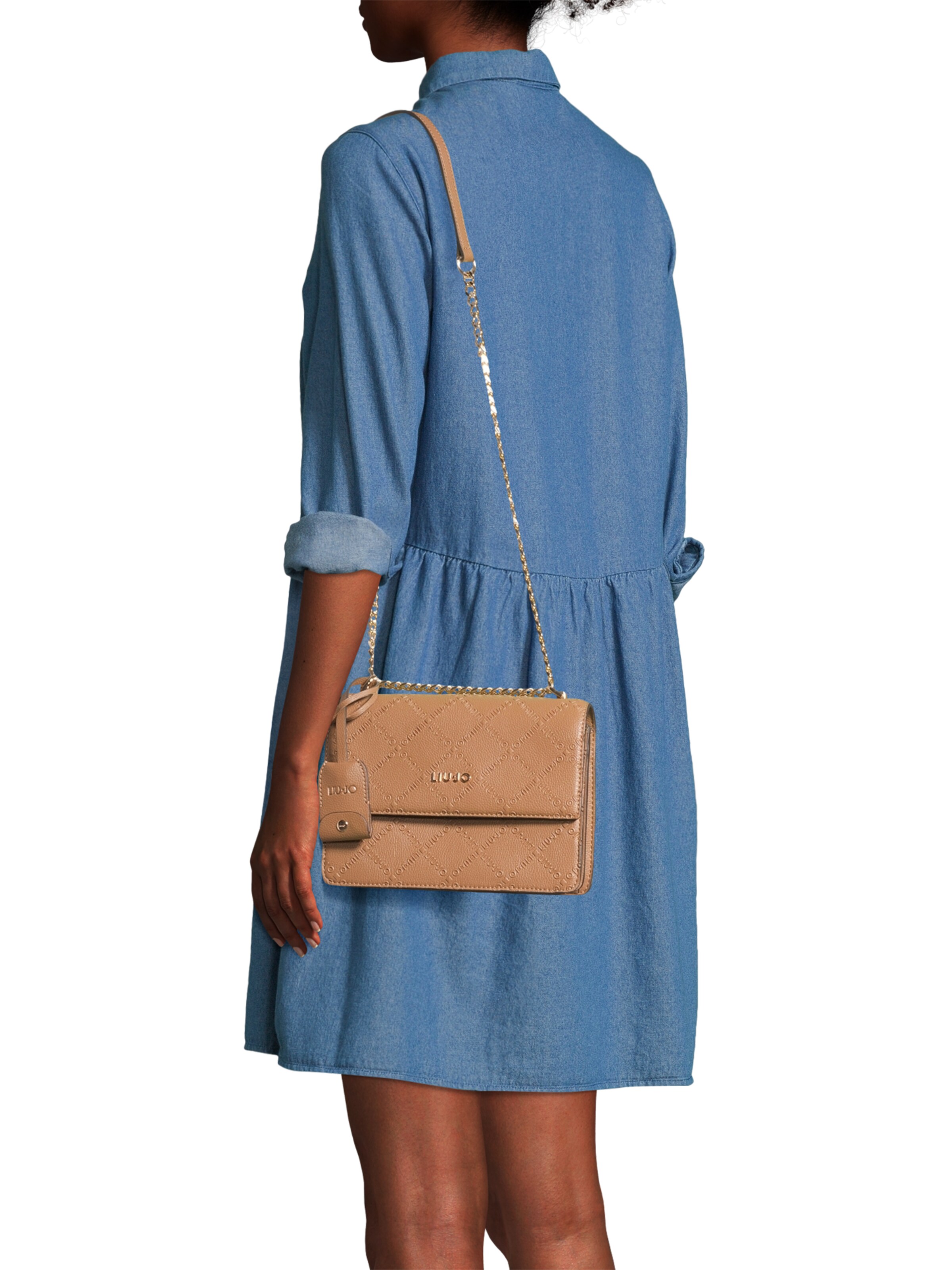 Liu Jo - Bolso de hombro 'Adonide' en marrón: frente