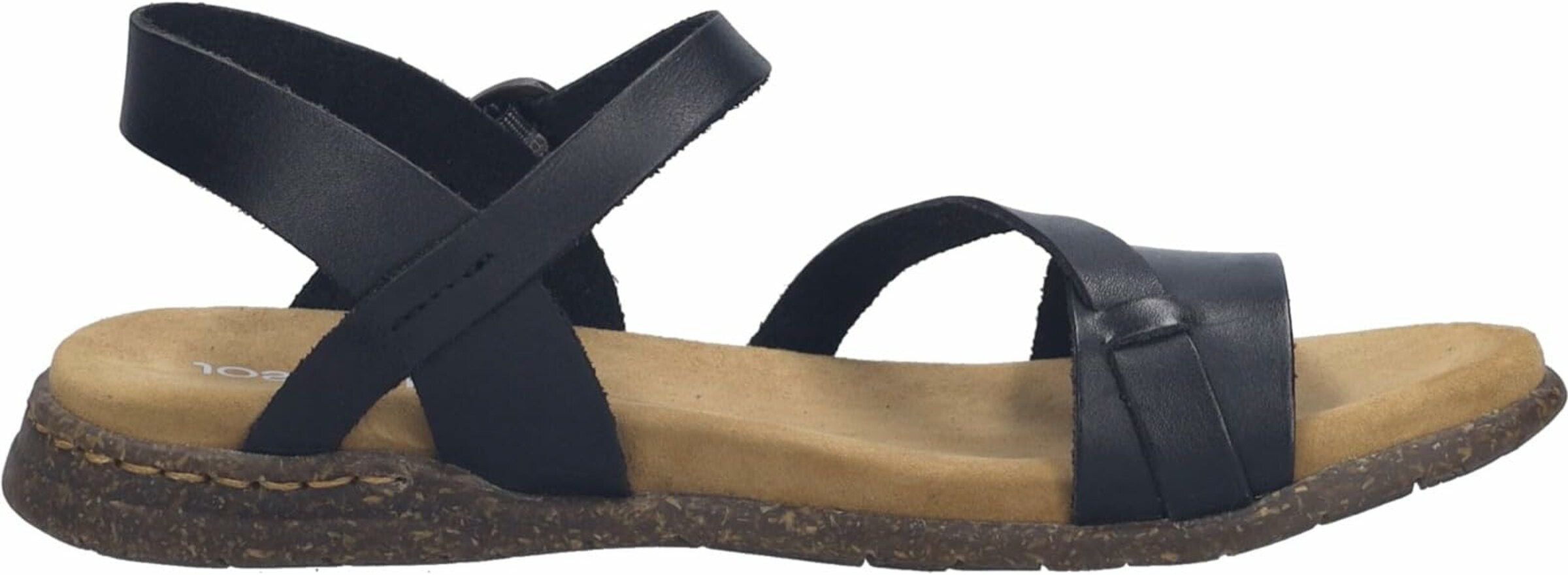 JOSEF SEIBEL Sandalen met riem in Zwart