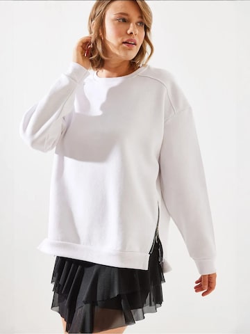 Felpa di Bianco Lucci in bianco