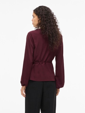 Chemisier 'VILOVIE' VILA en rouge