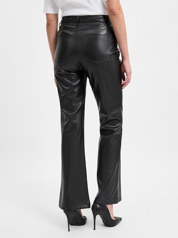 Marie Lund Regular Broek in Zwart