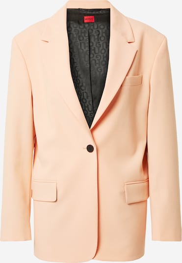 HUGO Red Blazer 'Agura' en orange pastel, Vue avec produit