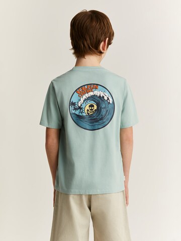 Scalpers Shirt 'Wave' in Groen