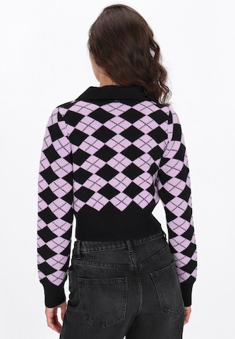 Cardigan myMo ROCKS en violet
