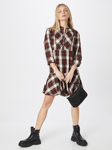 Pepe Jeans Shirt Dress 'LIBIA' in Brown