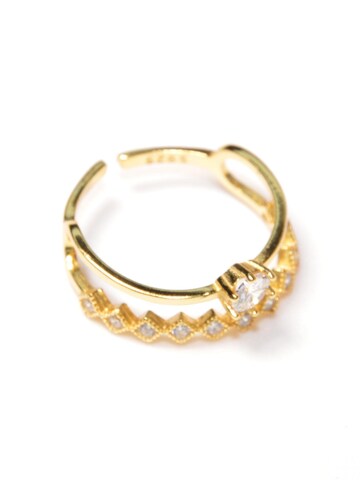 ARS-ARGENTI Ring '#010 ROMANCE REBELS' in Gold