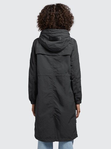 Manteau mi-saison 'Voya3' khujo en noir