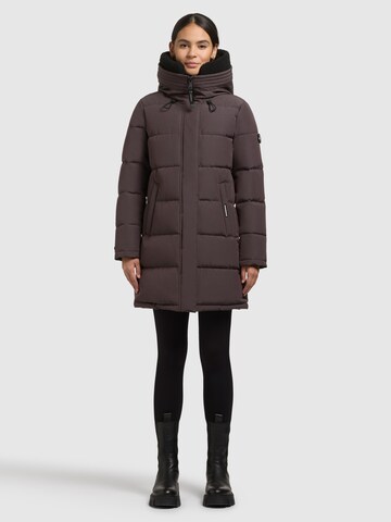 khujo Winter coat 'Kelsi' in Purple